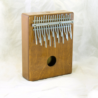 KL-A-K17BS-B Калимба каримба 17, Saregama, коричневая, Kalimba LAB от магазина Соло в Иркутске
