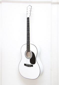 H-24-WH Акустическая гитара, белая, Амистар от магазина Соло в Иркутске