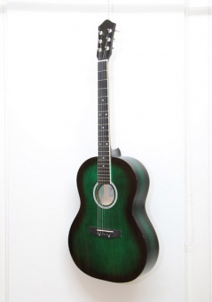 H-213-GR Акустическая гитара, зеленая, Амистар от магазина Соло в Иркутске