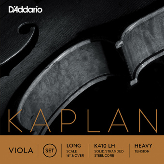 K410-LH Kaplan Forza Комплект струн для альта, сильное натяжение, Long Scale, D'Addario от магазина Соло в Иркутске