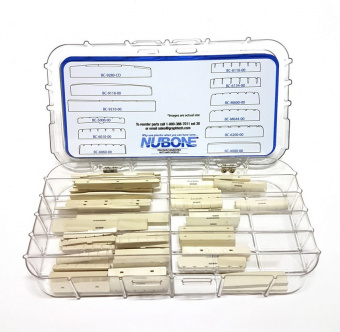 MC-1000-00 NuBone Master Luthier Kit Набор порожков для гитар, 50шт, GraphTech от магазина Соло в Иркутске