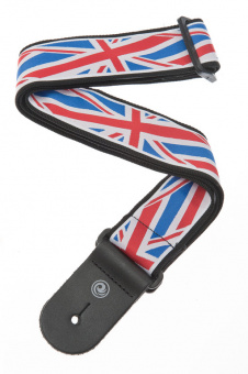 50A11 Тканный ремень для гитары, рисунок «Union Jack», Planet Waves от магазина Соло в Иркутске