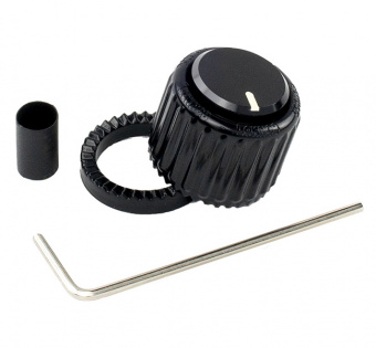 PW-LNL-01B Loknob Ручка-фиксатор потенциометра, пластик, большая черная, Planet Waves от магазина Соло в Иркутске