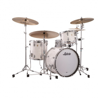 L84023AX0P Classic Maple Downbeat Набор барабанов, белый (3 коробки), Ludwig от магазина Соло в Иркутске