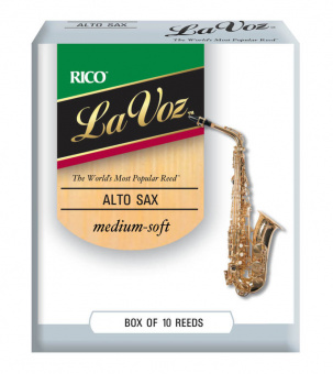 RJC10MS La Voz Трости для саксофона альт, средне-мягкие (Medium-Soft), 10шт в упаковке. от магазина Соло в Иркутске