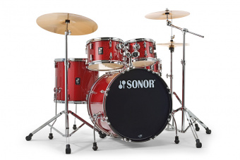 17507449 AQX Stage Set RMS 17356 Барабанная установка, красная, Sonor от магазина Соло в Иркутске