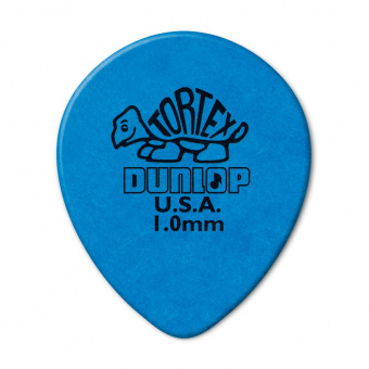 413R1.00 Tortex Teardrop Медиаторы 72шт, капля, толщина 1,00мм, Dunlop от магазина Соло в Иркутске