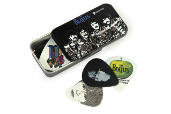 1CAB4-15BT3 Beatles Signature Sgt. Peppers Медиаторы в коробке, 15шт, Planet Waves от магазина Соло в Иркутске