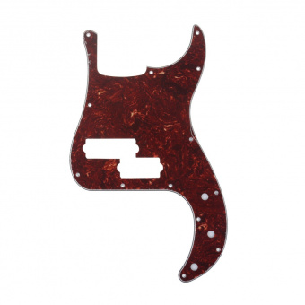 MX1396BT Защитная накладка 5-струнной бас-гитары Precision Bass, 4 сл, черепаший панцирь, Musiclily от магазина Соло в Иркутске