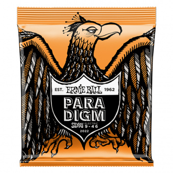 P02022 Paradigm Slinky Комплект струн для электрогитары, сталь, 9-46, Ernie Ball от магазина Соло в Иркутске