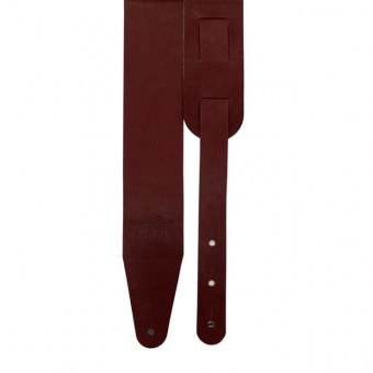 FL50008L Leather Ремень для гитары, кожаный, бордовый, Fidel от магазина Соло в Иркутске
