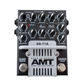 SS-11A (Classic) Ламповый гитарный предусилитель с блоком питания, AMT Electronics от магазина Соло в Иркутске