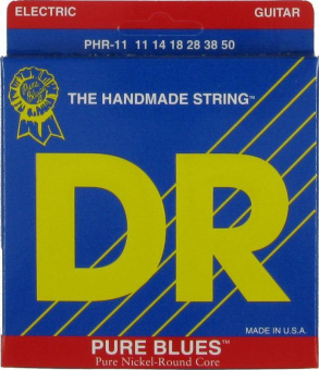 PHR-11 Pure Blues Комплект струн для электрогитары, никель, Heavy, 11-50, DR от магазина Соло в Иркутске