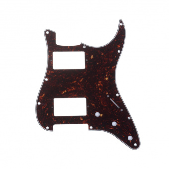 MX1379DT Защитная накладка электрогитары Fender Stratocaster HH, 4 сл, черепаший панцирь, Musiclily от магазина Соло в Иркутске