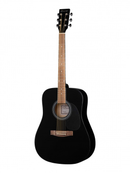 F600-BK Акустическая гитара, черная, Caraya от магазина Соло в Иркутске
