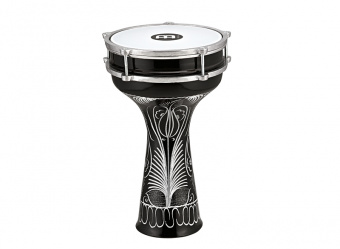 HE-124 Aluminum Барабан дарбука 8" x 14 1/2", алюминий, гравировка, черный, Meinl от магазина Соло в Иркутске