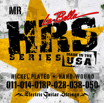 HRS-MR Комплект струн для электрогитары, Medium Regular, 11-50, La Bella от магазина Соло в Иркутске