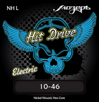 NH-L Hit Drive Light Комплект струн для электрогитары, 10-46, Мозеръ от магазина Соло в Иркутске