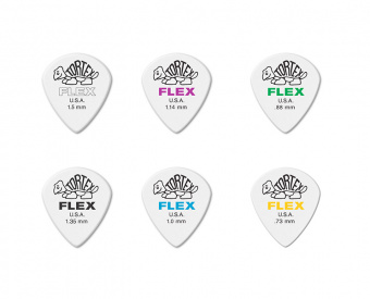 4660 Tortex Flex Jazz III XL Коробка медиаторов, 216шт, 6 толщин, Dunlop от магазина Соло в Иркутске