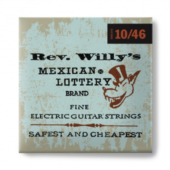 RWN1046 Rev. Willy's Lottery Комплект струн для электрогитары, никелированные, Medium, 10-46, Dunlop от магазина Соло в Иркутске