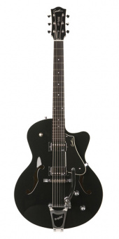 035175 5th Avenue Uptown Black GT w/Bigsby Электрогитара арктоп, с чехлом, Godin от магазина Соло в Иркутске