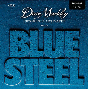 DM2556 Blue Steel Комплект струн для электрогитары, никелированные, 10-46, Dean Markley от магазина Соло в Иркутске