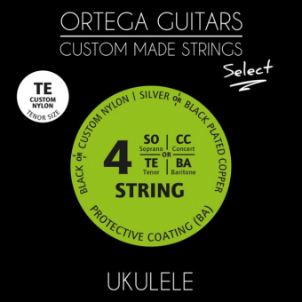 UKS-TE Select Комплект струн для укулеле тенор, с покрытием, Ortega от магазина Соло в Иркутске