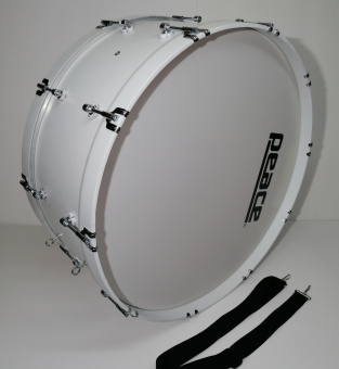 MBB-2810WH Барабан маршевый 28 х 10", белый, Мастерская Бехтеревых от магазина Соло в Иркутске