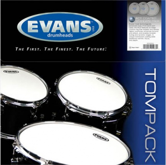 ETP-EC1CTD-S EC1 Coated Standard Набор пластика для том барабана 12"/13"/16", Evans от магазина Соло в Иркутске