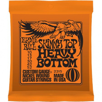 P02215 Skinny Top Heavy Bottom Комплект струн для электрогитары, никель, 10-52, Ernie Ball от магазина Соло в Иркутске