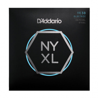 NYXL1138PS NYXL Комплект струн для педальной слайд-гитары E-9, Regular Light, 11-38, D'Addario от магазина Соло в Иркутске