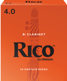 RCA1040 Rico Трости для кларнета Bb, размер 4.0, 10шт, Rico от магазина Соло в Иркутске