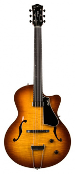 035700 5th Avenue Jazz Sunburst HG Электрогитара арктоп, с чехлом, Godin от магазина Соло в Иркутске