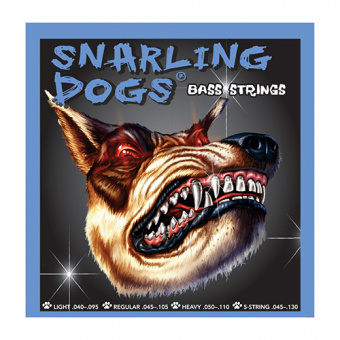SDN40 Комплект струн для бас-гитары, никелированные, 40-95, Snarling Dogs от магазина Соло в Иркутске