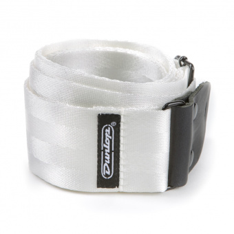 DST70-01WH Deluxe Seatbelt Ремень для гитары, белый, Dunlop от магазина Соло в Иркутске