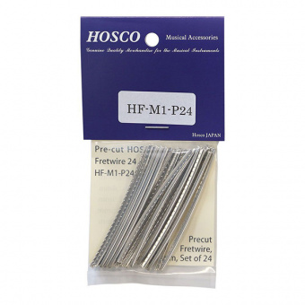 HF-M1-P24 Комплект ладов 24шт по 7см, нейзильбер, средние, Hosco от магазина Соло в Иркутске