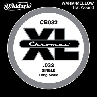CB032 Chromes Bass Отдельная струна для бас-гитары, 032, D'Addario от магазина Соло в Иркутске