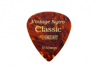 GP-05/050 Celluloid Vintage Classic Nytro Медиаторы 50шт, толщина 0.50мм, Pickboy от магазина Соло в Иркутске