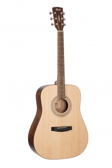 Earth60-WBAG-OP Earth Series Акустическая гитара, цвет натуральный, с чехлом, Cort от магазина Соло в Иркутске