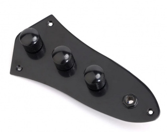 M511BK Темброблок с панелью для Jazz Bass, хром, Musiclily от магазина Соло в Иркутске