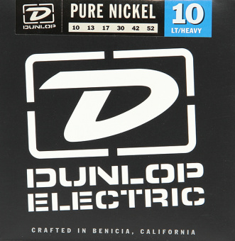 DEK1052 Pure Nickel Комплект струн для электрогитары, никель, Light/Heavy, 10-52, Dunlop от магазина Соло в Иркутске
