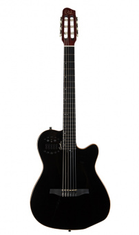 032174 ACS Cedar Black Электро-акустическая гитара с чехлом, черная, Godin от магазина Соло в Иркутске