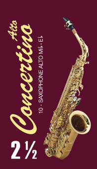 FR17SA03 Concertino Трости для саксофона альт № 2,5 (10шт), FedotovReeds от магазина Соло в Иркутске