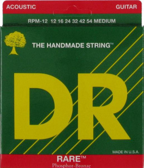 RPM-12 Rare Комплект струн для акустической гитары, фосфорная бронза, 12-54, DR от магазина Соло в Иркутске