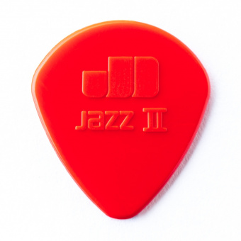 47R2N Jazz II Медиаторы, 24шт, полукруглый кончик, нейлон, красные, Dunlop от магазина Соло в Иркутске