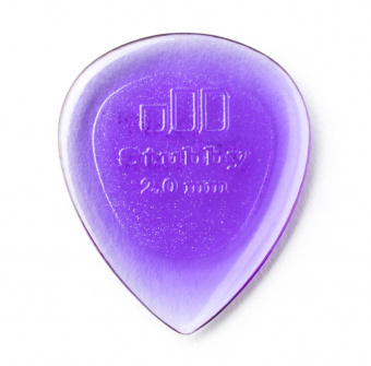 474P2.0 Stubby Jazz Медиаторы 6шт, толщина 2,0мм, Dunlop от магазина Соло в Иркутске