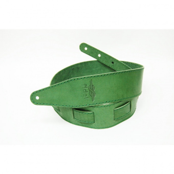 FL66003L11 Leather 11 Ремень для гитары, кожаный, нефритовый, Fidel от магазина Соло в Иркутске