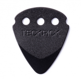 467R.BLK TeckPick Медиаторы 12шт, алюминий, черные, Dunlop от магазина Соло в Иркутске