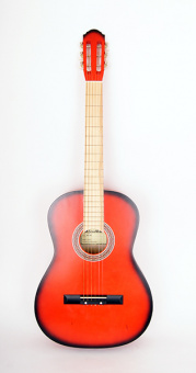 ML-AM1-RD Акустическая гитара, матовая, красный санберст, MiLena-Music от магазина Соло в Иркутске