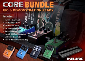 Core-Bundle Комплект педалей эффектов, Nux Cherub от магазина Соло в Иркутске